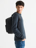Sinsay Men's Black 1 Front Pocket Backpack | Sinsay In Lebanon