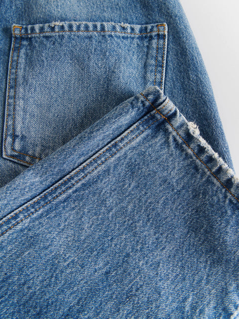 Reserved Denim Women's Blue Straight Leg Jeans | Reserved In Lebanon