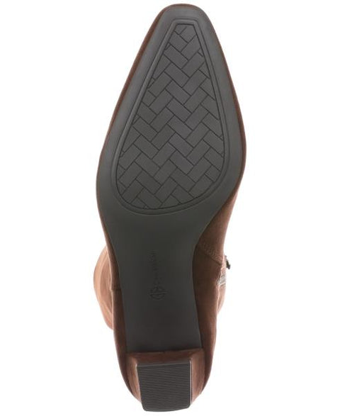 CRISSALYNNEF Womens Zipper Manmade Knee-High Boots