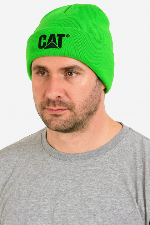 Caterpillar Mens Green Hat ABW955,