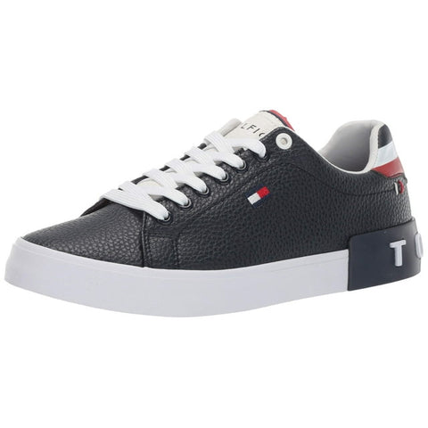 Tommy Hilfiger Men's White & Navy Rezz Sneakers | Tommy Hilfiger In Lebanon