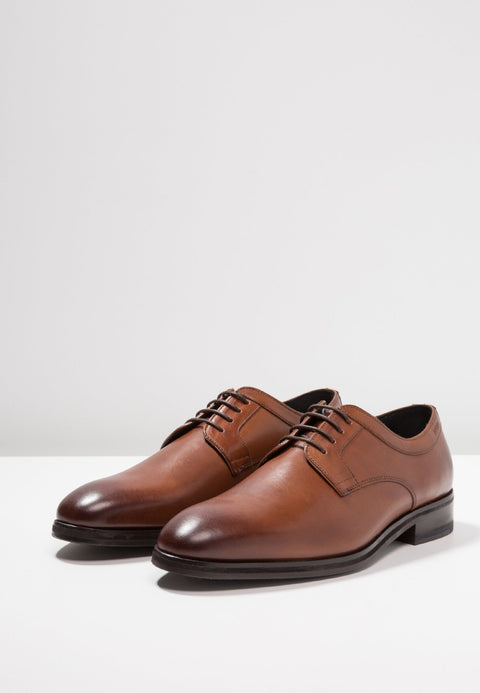 Joop Men's Cognac Kleitos Smart Lace-up Casual Shoes | Joop In Lebanon