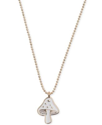 Lucky Brand Women's White Mushroom Gold Necklace| Lucky Brand in Lebanon