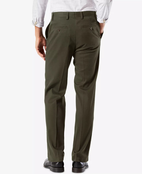 Dockers Men's Dark Green Easy Classic Fit  Stretch Pants | Dockers In Lebanon