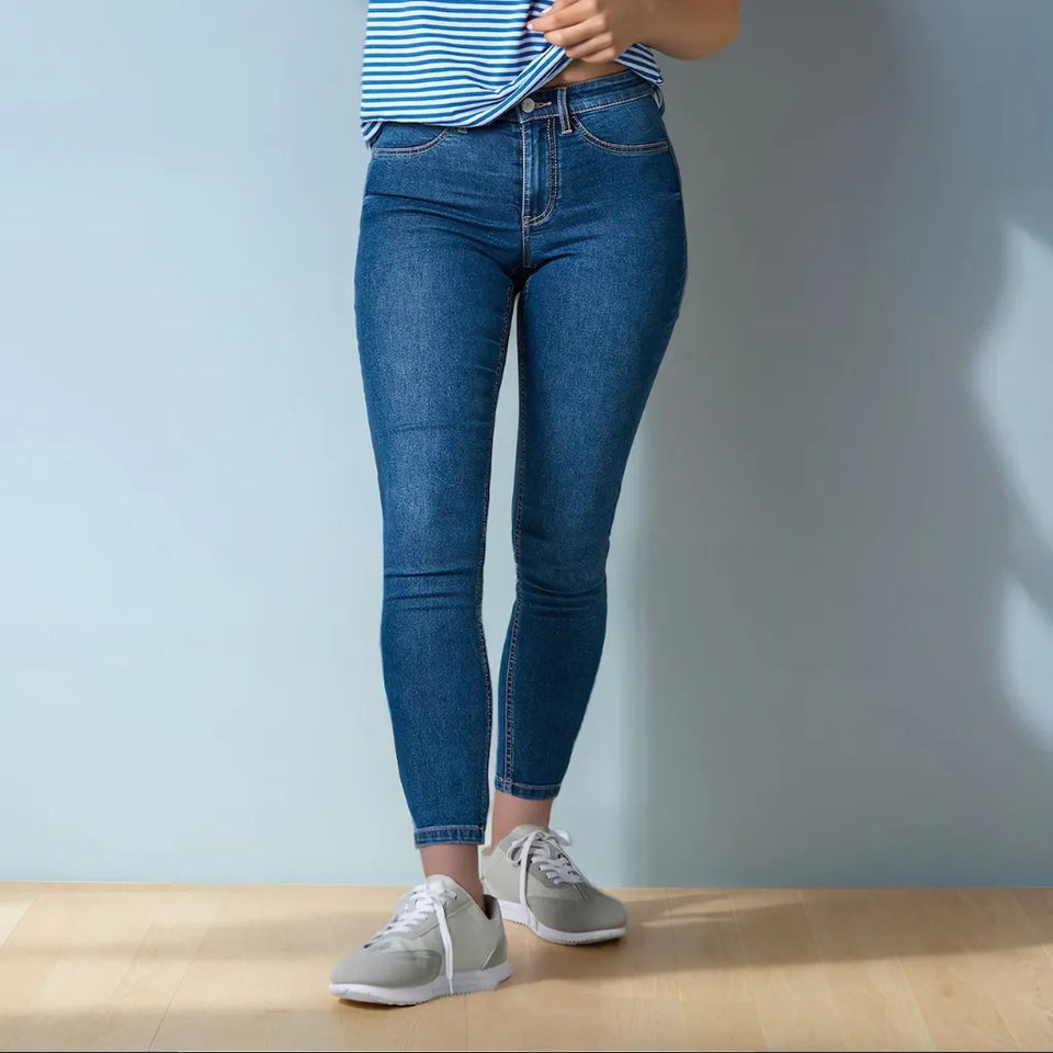 Sinsay Women's Blue Skinny Denim Jeans
