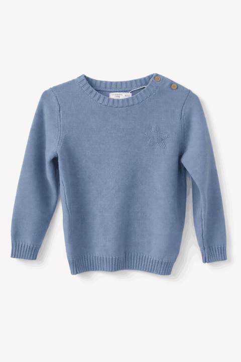 Sinsay Baby Boy's Petrol Star Sweater | Sinsay Fox & Bunny In Lebanon