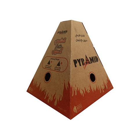 Pyramid Charcoal Easy Use For Bbq 1Kg