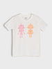 Sinsay girls Pink/white 2 piece pajama set AYA