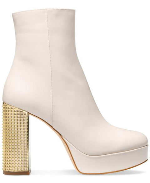 Michael Michael Kors Women's Maxine Platform Booties - Light Cream