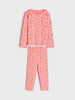 Sinsay Girl's Pajama Set 2-Pack White-Dusty Rose AYA