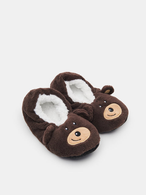 Sinsay Boy's Brown Slip-On Panduf | Sinsay In Lebanon