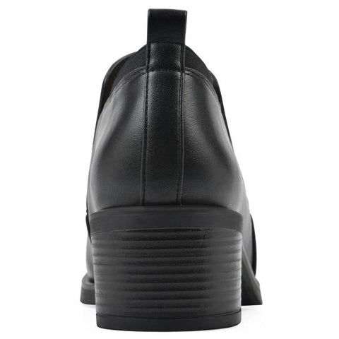 White Mountain Women's Culvert Ankle Booties (Black Smooth) - Size 8.0 M