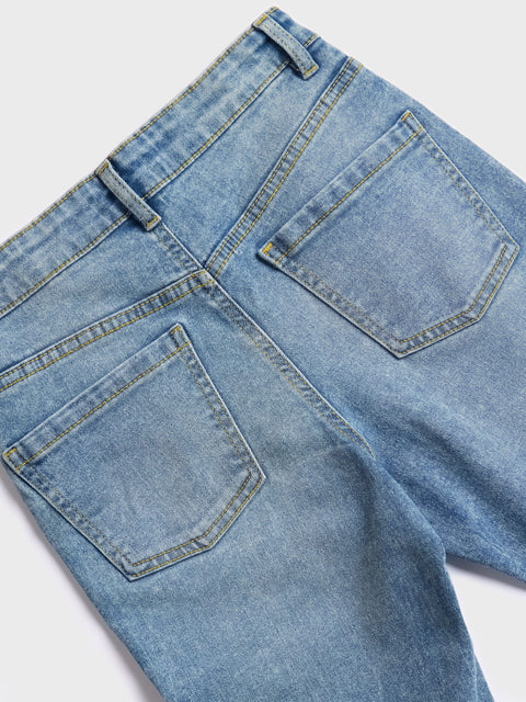 Sinsay Girl's  Blue Denim Jeans  | Sinsay in Lebanon