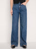 Sinsay Women's Dark Blue High Waist Wide Leg Jeans | Sinsay In Lebanon