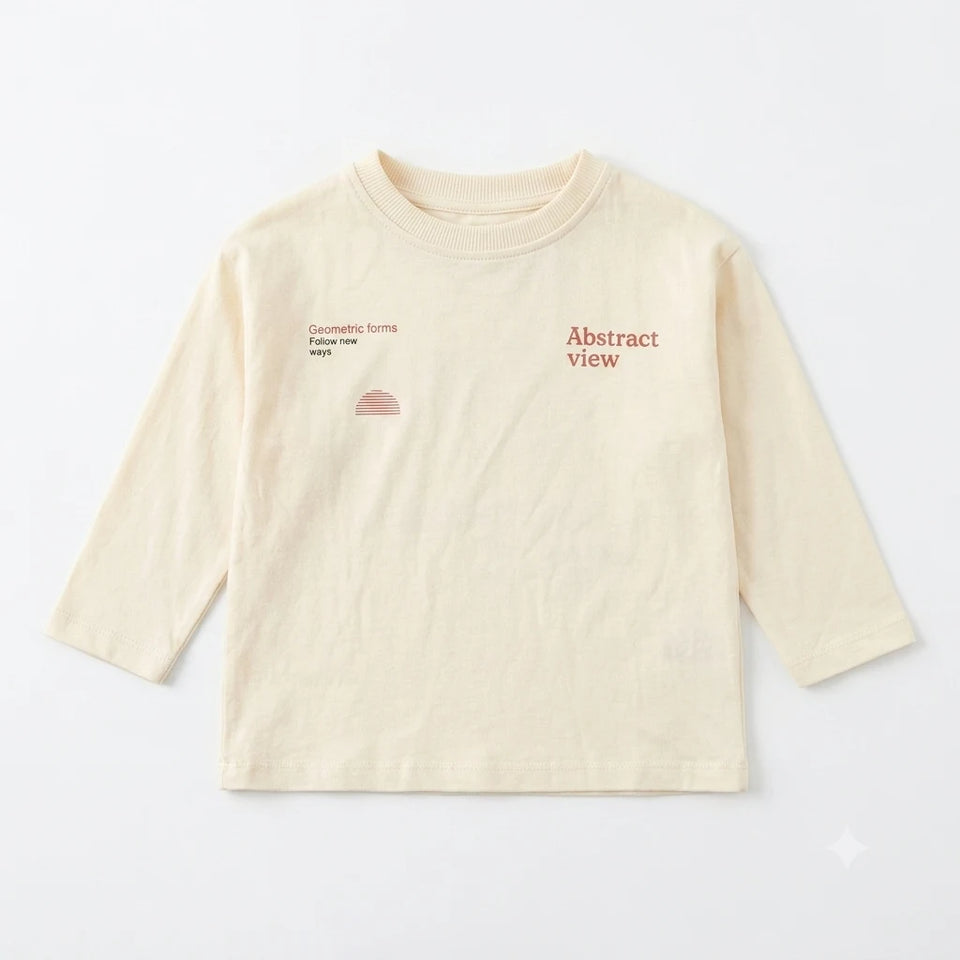 Zara Baby Boy's Cream Graphic Blouse | Zara In Lebanon