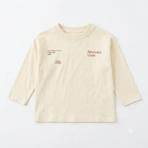 Zara Baby Boy's Cream Graphic Blouse | Zara In Lebanon