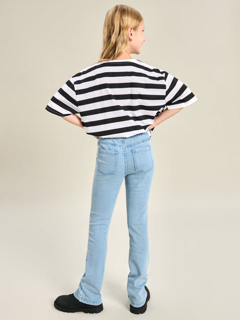 Sinsay Girl's Light Blue Jegging With Elastic Waist | Sinsay In Lebanon