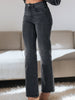 Sinsay Women's Black Plain Flare Jeans | Sinsay In Lebanon