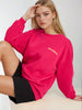 Sinsay Women's Pink Back Printed Sweatshirts | Sinsay In Lebanon
