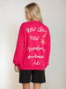 Sinsay Women's Pink Back Printed Sweatshirts | Sinsay In Lebanon