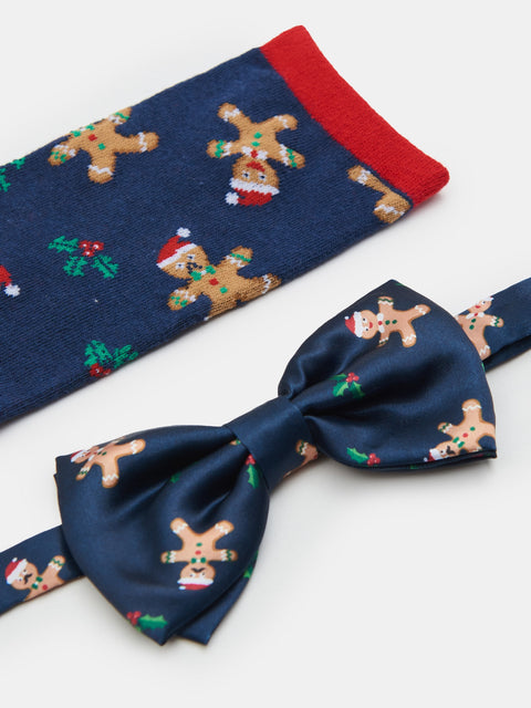 Sinsay Wonderful Time Men's Multi Color Bow Tie & Socks | Sinsay In Lebanon