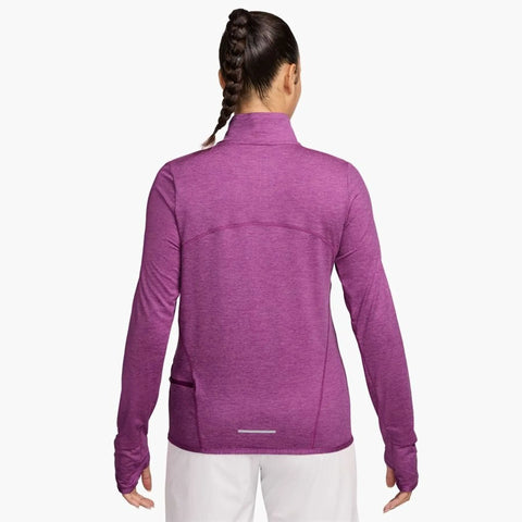 Nike Women's Dusty Purple Dri-Fit Swift Element Running Blouse | Nike In Lebanon