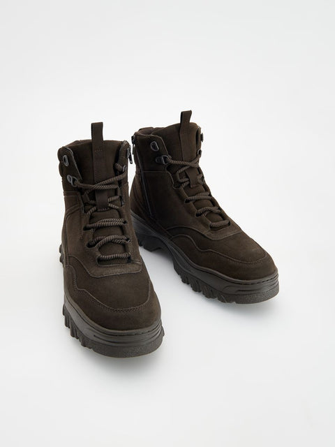 Reserved Men's Dark Green Trekking Boot |Reserved In Lebanon