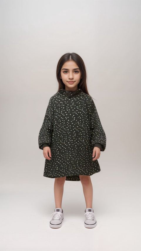 S.Oliver Girl's Navy Long-Sleeve Dress |S.Oliver in Lebanon