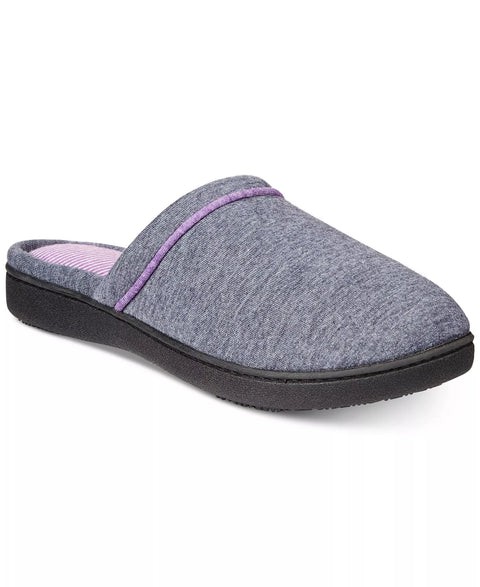 Isotoner Women's Washed Blue Nicole Jersey Memory-Foam Slipper | Isotoner In Lebanon