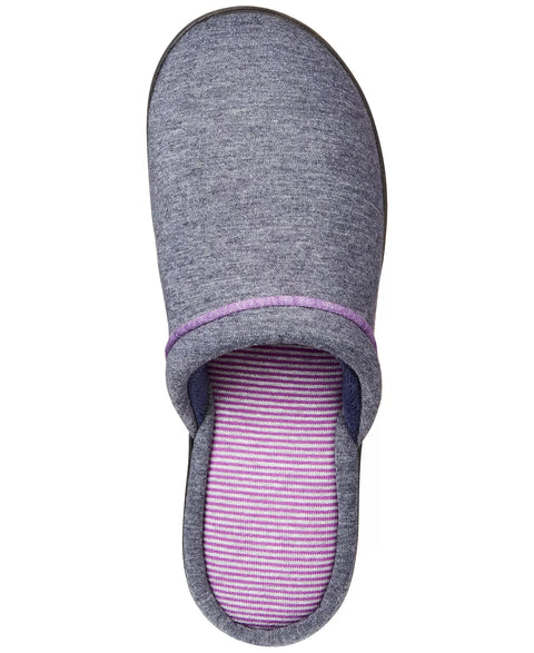 Isotoner Women's Washed Blue Nicole Jersey Memory-Foam Slipper | Isotoner In Lebanon
