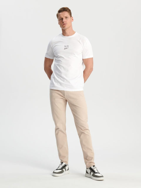 Sinsay Men's Off White Slim Fit Jeans | Sinsay In Lebanon