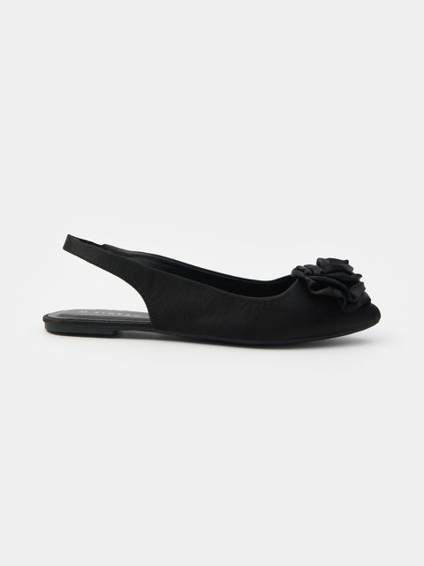 Sinsay Women's Black Pointed Teo Ballet Flat | Sinsay In Lebanon