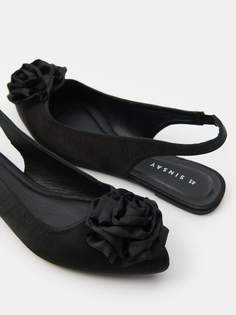 Sinsay Women's Black Pointed Teo Ballet Flat | Sinsay In Lebanon