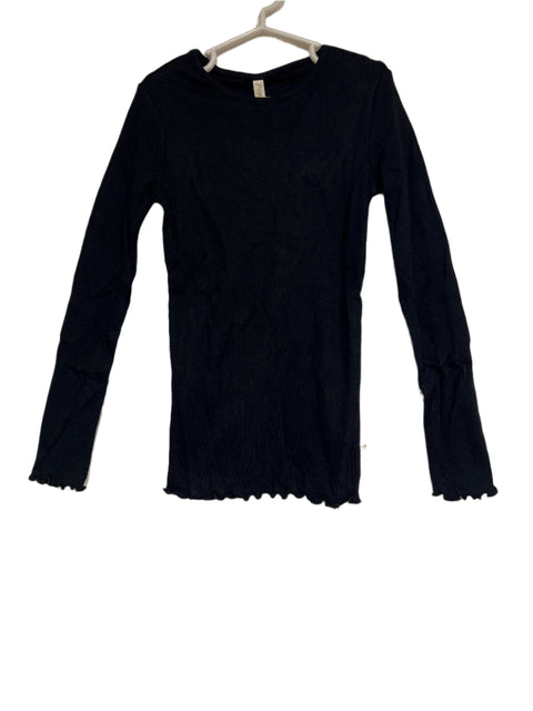 POMPdeLUX Girl's Black  Long Sleeve  T-Shirt |POMPdeLUX in Lebanon