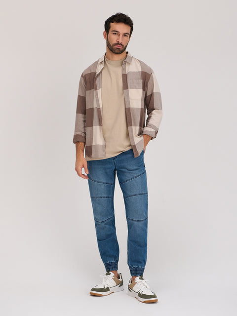Sinsay Men's Blue Jogger Jeans | Sinsay in Lebanon