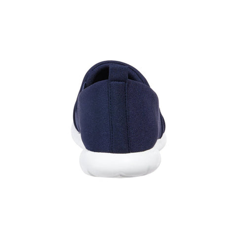 Isotoner Zenz Women's Navy Serenity Stretch Satin Slip-On Slipper |Isotoner Zenz In Lebanon