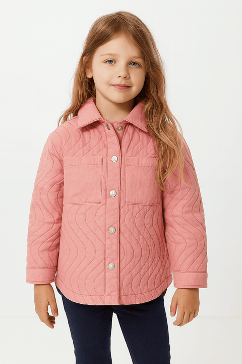 S.Oliver Girl's Pink Button Jacket |S.Olive in Lebanon