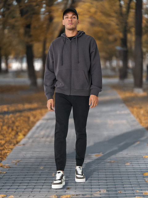 Sinsay Men's Black Regular Jogger Pants  |Sinsay  in Lebanon