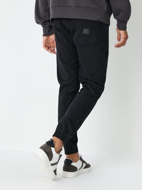 Sinsay Men's Black Regular Jogger Pants  |Sinsay  in Lebanon