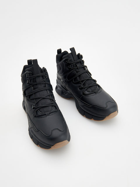 Reserved Men's Black Hiking Boots | Reserved In Lebanon