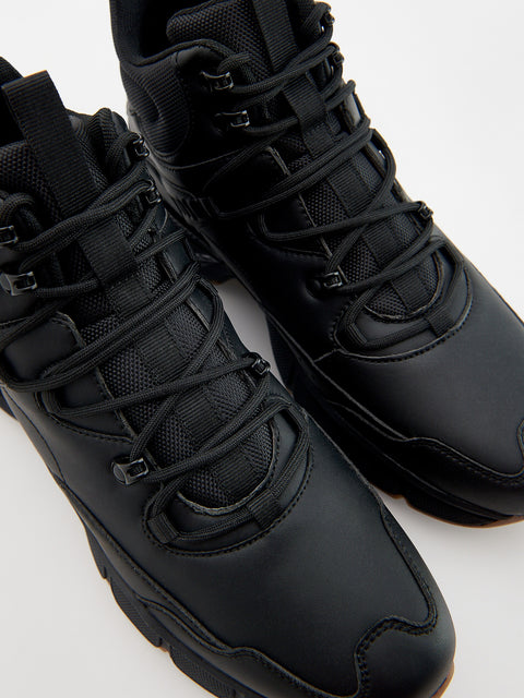 Reserved Men's Black Hiking Boots | Reserved In Lebanon