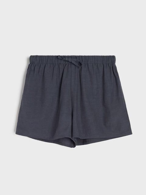 Sinsay Women's White & Navy Sleep Shorts Set Of 2pcs | Sinsay In Lebanon