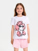 Sinsay Girl's 2-Pack Pajama Set Pink & White