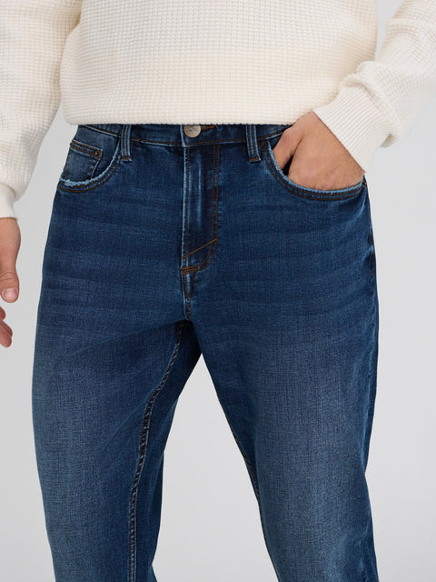 Sinsay Men's Navy Regular-Fit Jeans | Sinsay In Lebanon