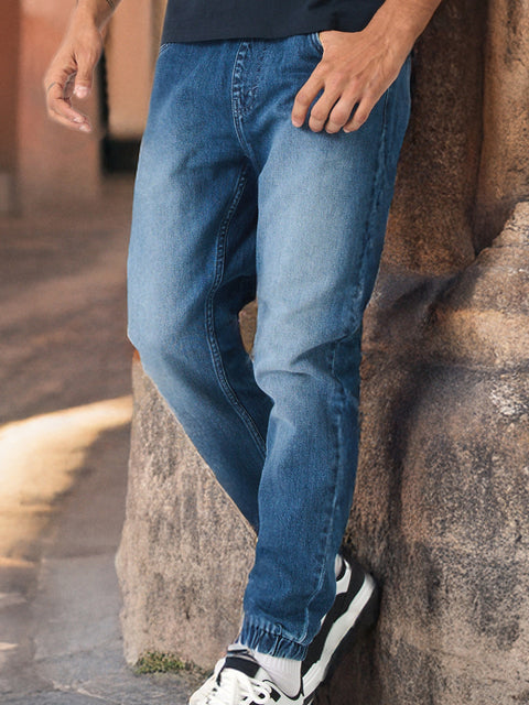 Sinsay Women's Blue Jogger Jeans | Sinsay in Lebanon