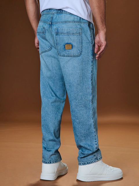 Sinsay Men Light Blue Relaxed Fit Jeans | Sinsay in Lebanon