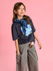 Sinsay Girl's Gray Wide Leg High Waist Jeans | Sinsay In Lebanon