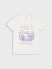 Sinsay Girls White/purple 2 piece pajama set AYA