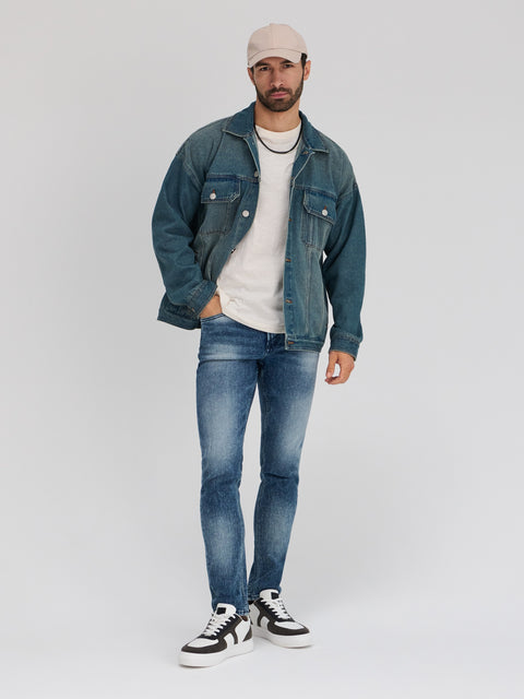Sinsay Men's Blue Slim Fit Jeans | Sinsay in Lebanon