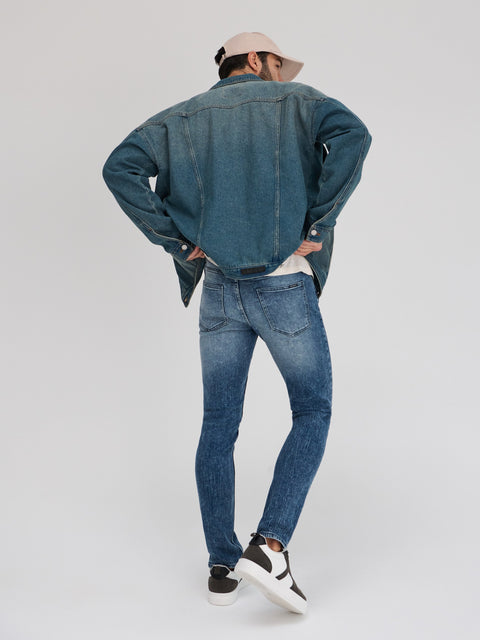 Sinsay Men's Blue Slim Fit Jeans | Sinsay in Lebanon